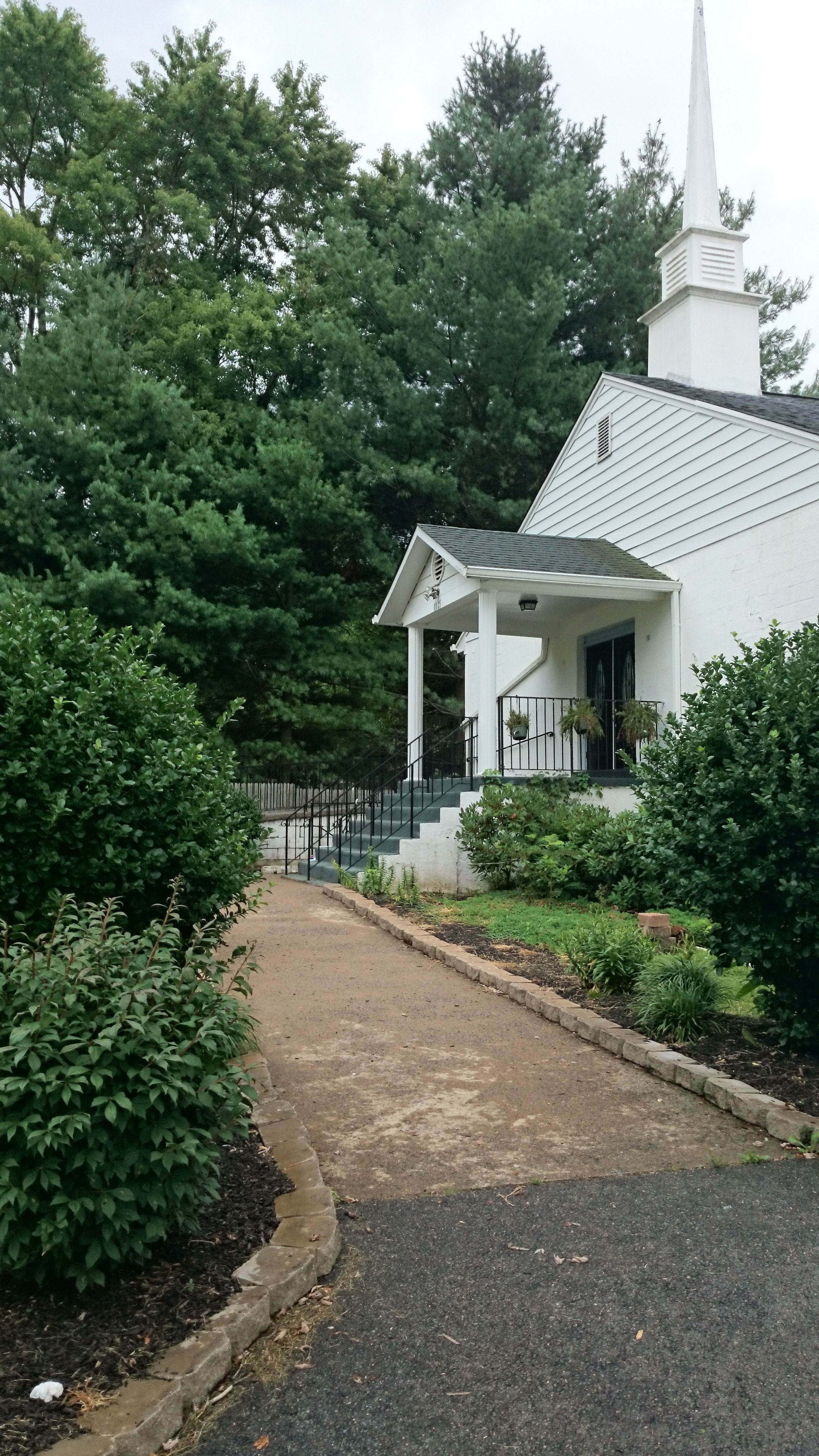 church building entrance